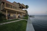 Longest water front yard with resort fishing dock